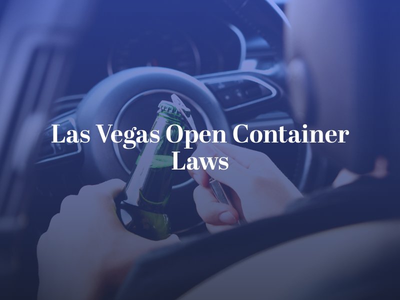 Las Vegas Open Container Laws