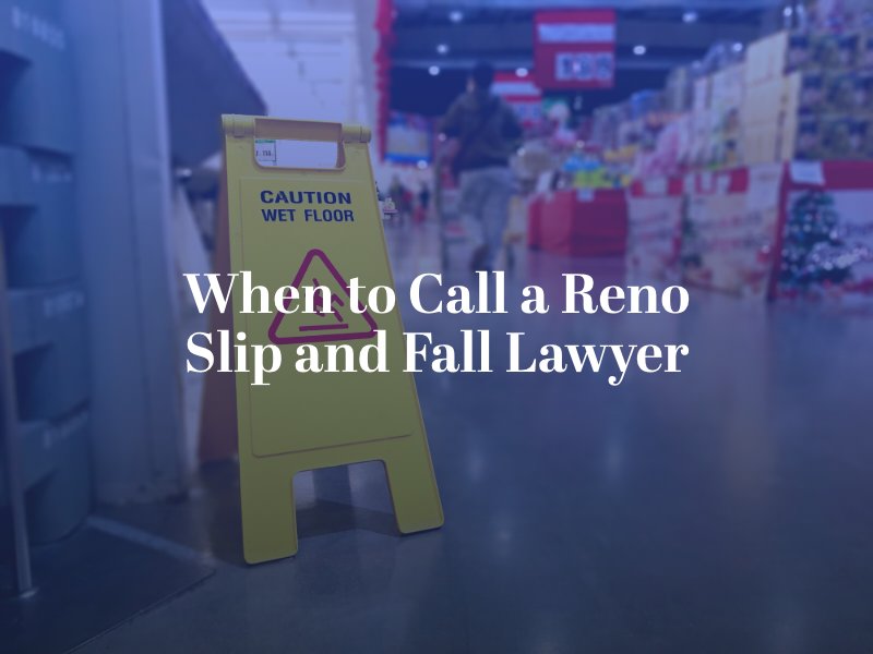 Reno slip and fall lawyer