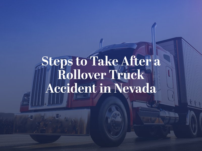 Rollover Truck Accidents in Las Vegas