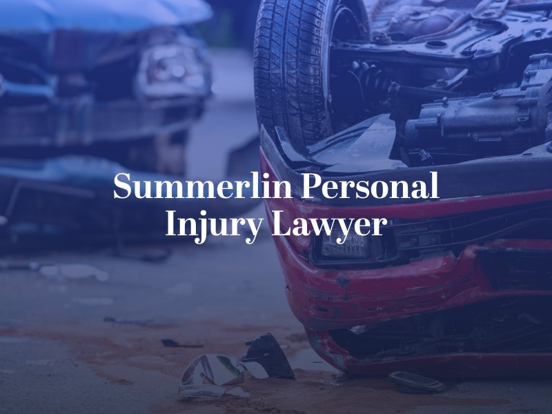 Summerlin Personal Injury Lawyer