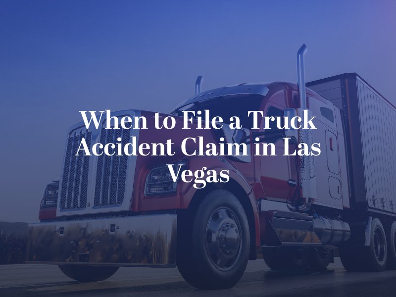 las vegas semi-truck accident lawyer
