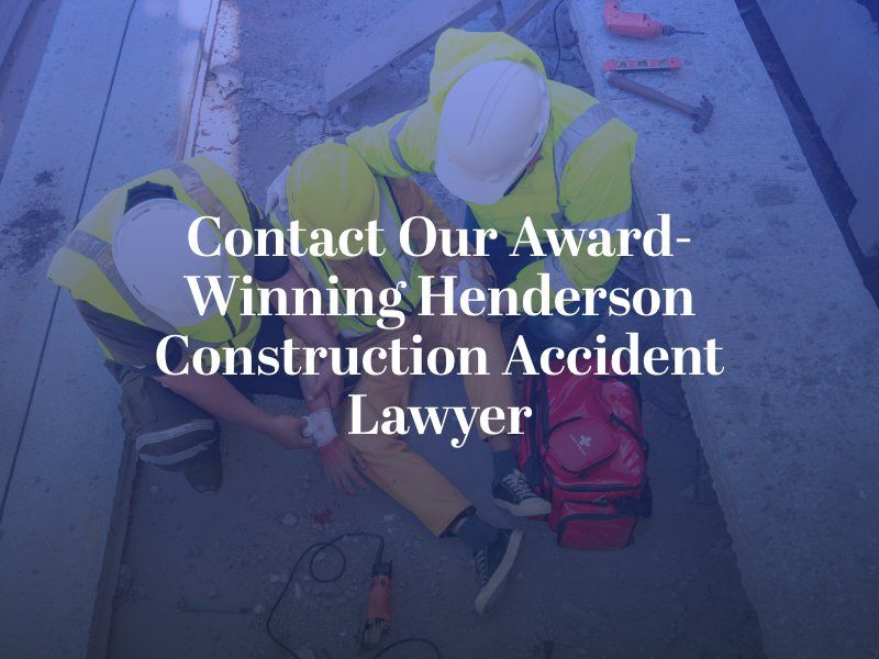 Henderson construction accident attorney